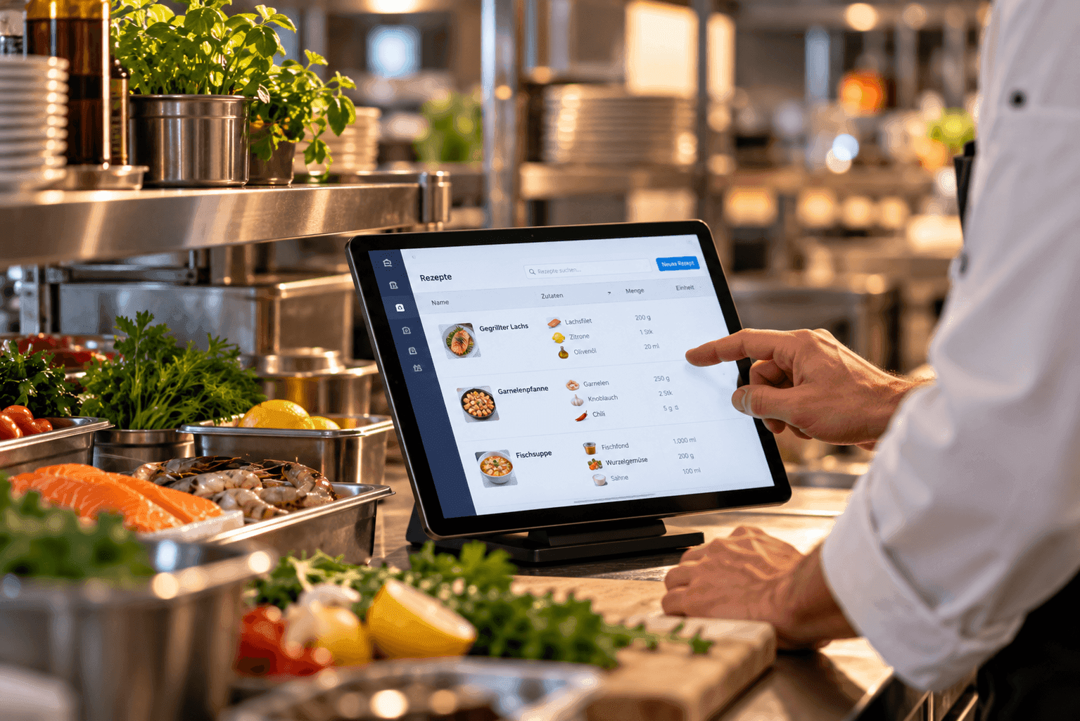 orgasoft case study meeresbuffet altenburg Zentrale Rezepturverwaltung