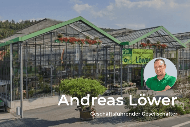 orgasoft case study gärtnerei löwer - Andreas Löwer