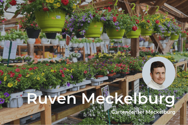 orgasoft case study gartencenter meckelburg - Ruven Meckelburg