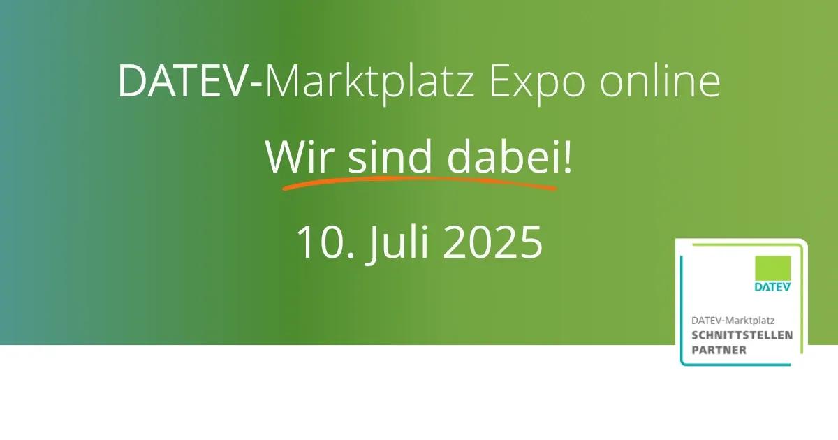 DATEV-Marktplatz Expo online 2025